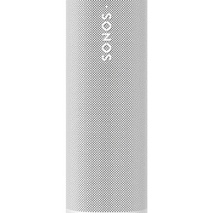 (NEW) White Sonos Roam 2 - Portable Waterproof Bluetooth Speaker (company logo)